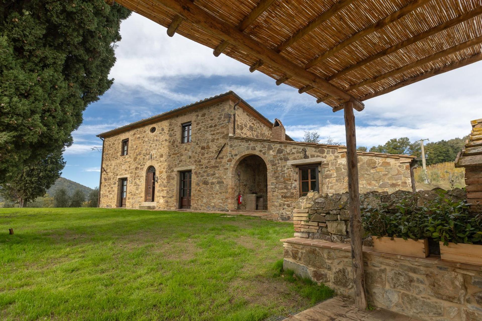 蒙塔尔奇诺Agriturismo Le Macioche别墅 外观 照片
